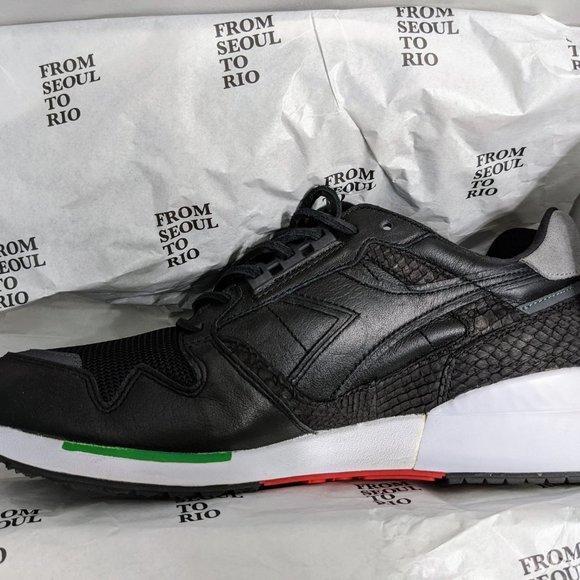 Diadora X Solebox IC4000 “Seoul To Rio” Made In Italy Size US10 UK9.5 2016 - Picture 2 of 11